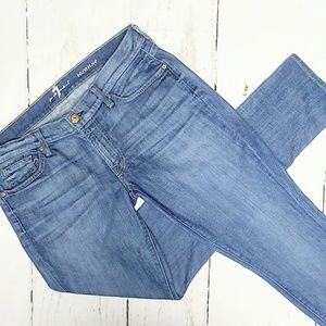 7 for All Mankind Roxanne Skinny Jeans Size 31